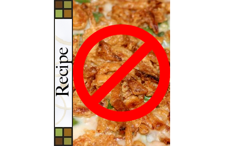 Recipe: Bourbon Bacon Green Bean Casserole